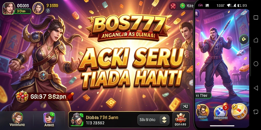Menampilkan aksi seru dan pertempuran mendebarkan di BOS777.