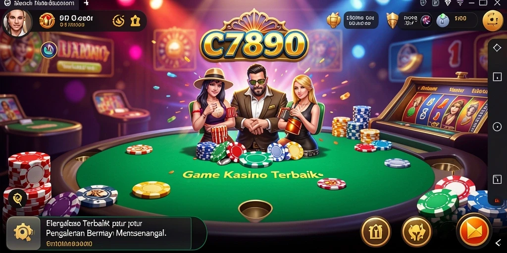 Tampilan menarik dari gameplay C7890 yang mengasyikkan.