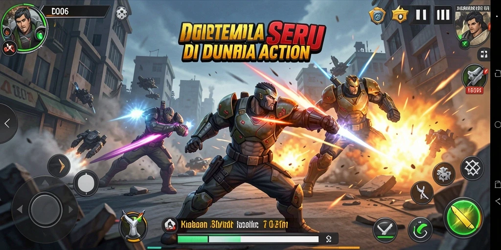 Gameplay D06 yang seru dan penuh aksi memikat perhatian setiap pemain.