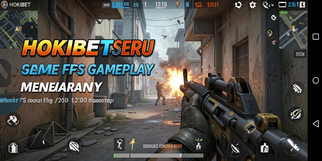 Screenshot gameplay HOKIBET menampilkan aksi tembak-menembak yang mendebarkan.