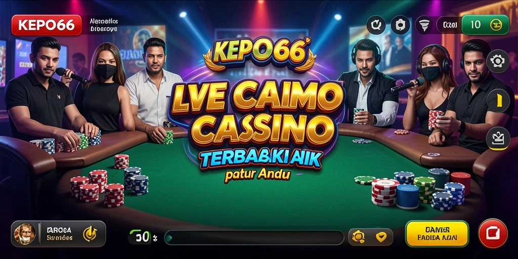 Gameplay mendebarkan Live Casino di KEPO66.