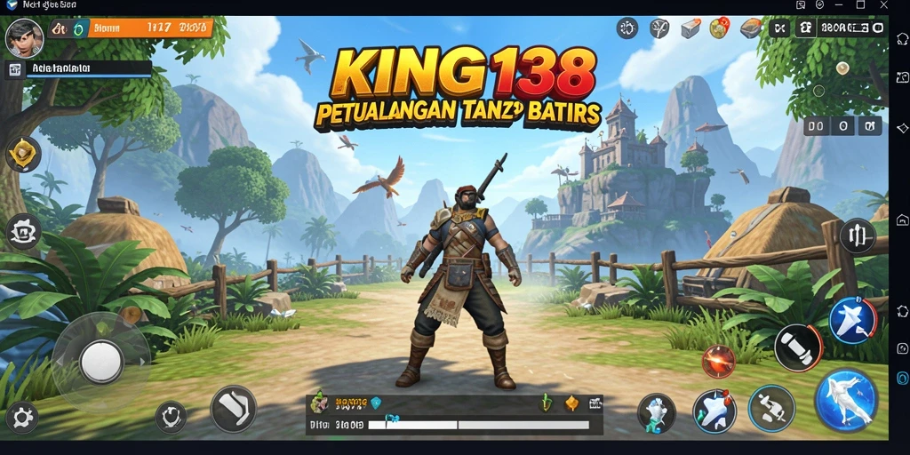 Tangkapan layar menunjukkan aksi seru dalam game Open World.