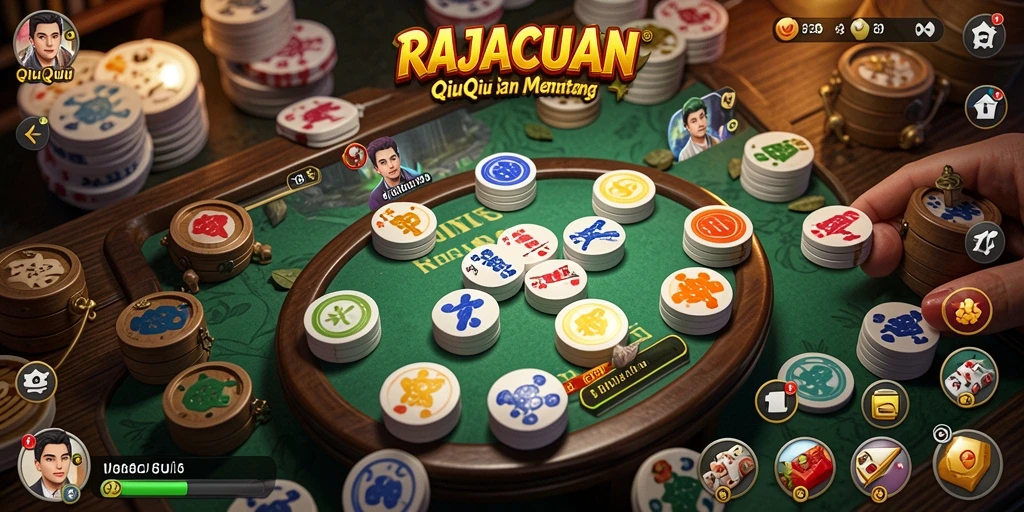 Tampilan gameplay seru RAJACUAN, nikmati setiap detiknya.