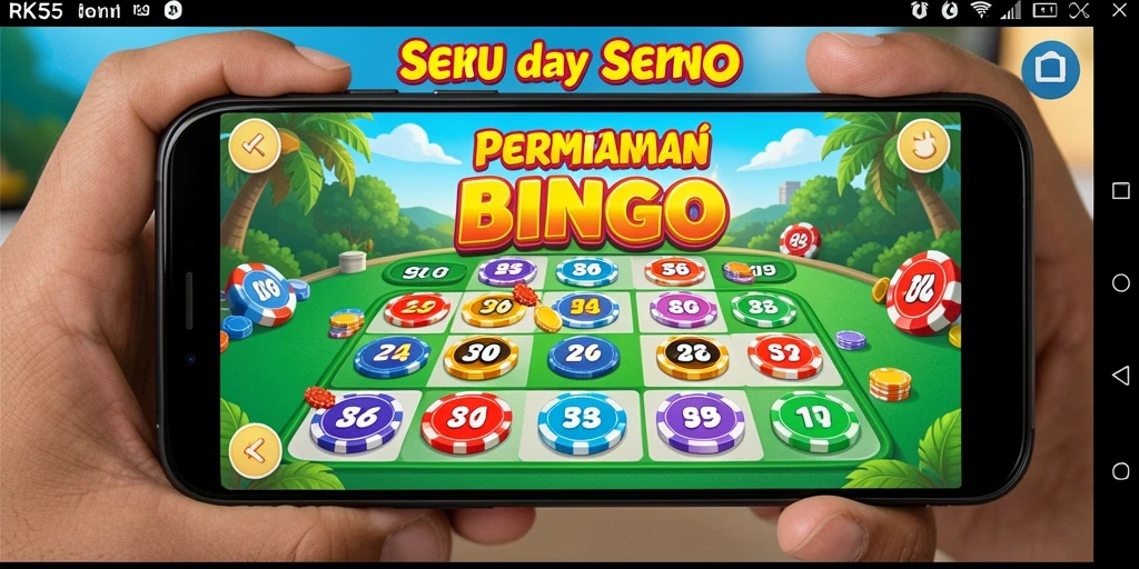 Tangkap momen seru dalam permainan Bingo RK55.