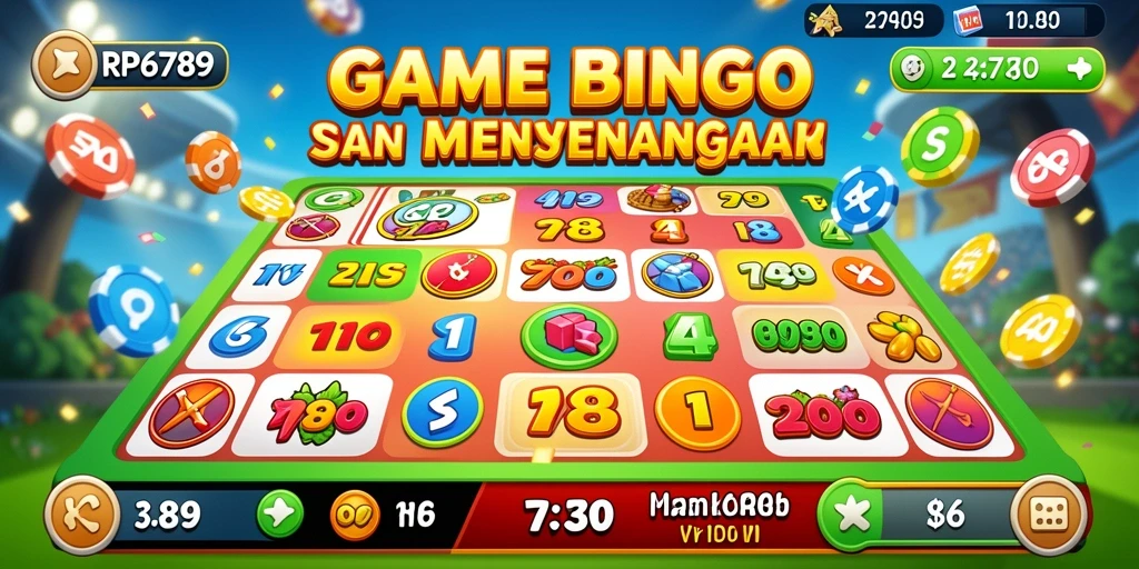 Gameplay Bingo yang seru dan interaktif di RP6789.