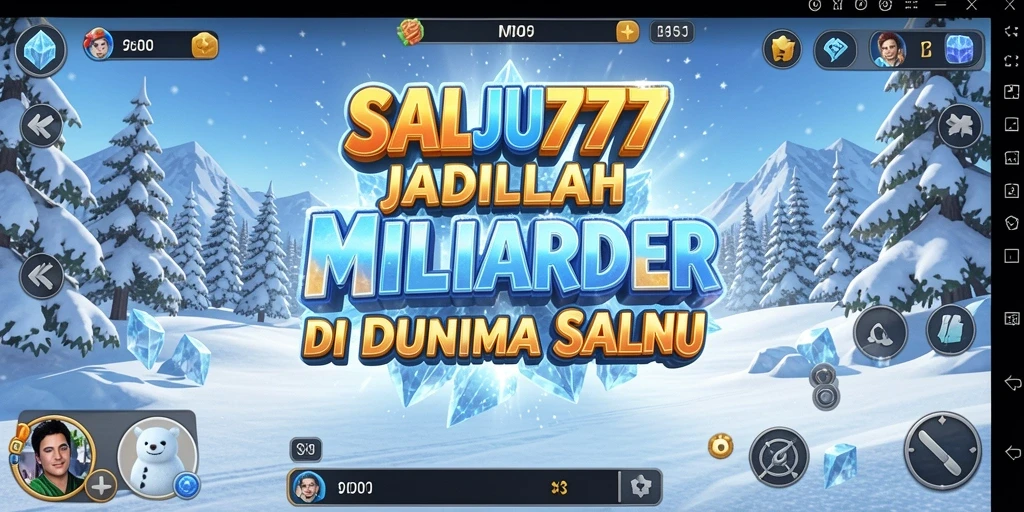 Gameplay SALJU777 yang menarik dengan tema Tycoon salju.