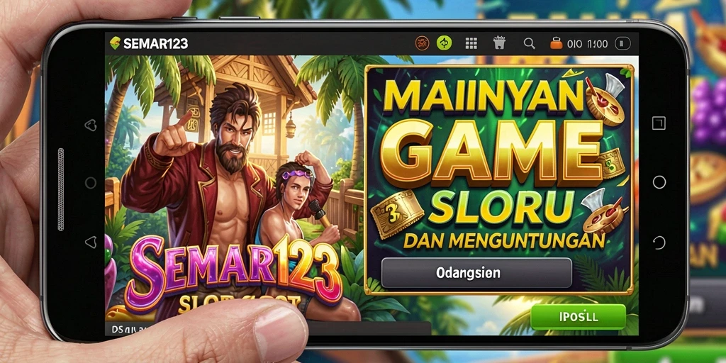 Tampilan seru dan menegangkan dari gameplay Slot SEMAR123.