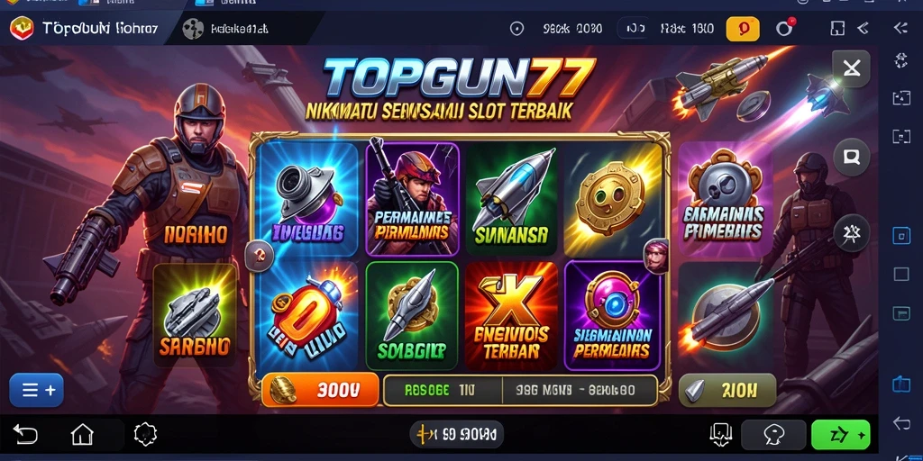 Menampilkan gameplay seru dengan berbagai tema slot menarik.