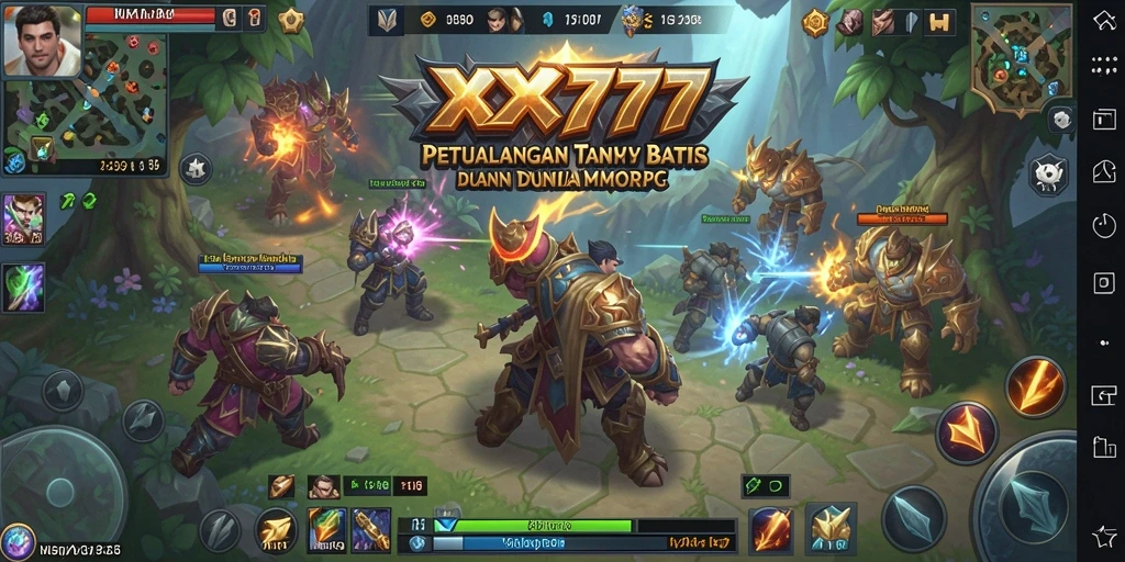 Screenshot gameplay XXX777 menampilkan aksi petualangan seru dalam dunia MMORPG.